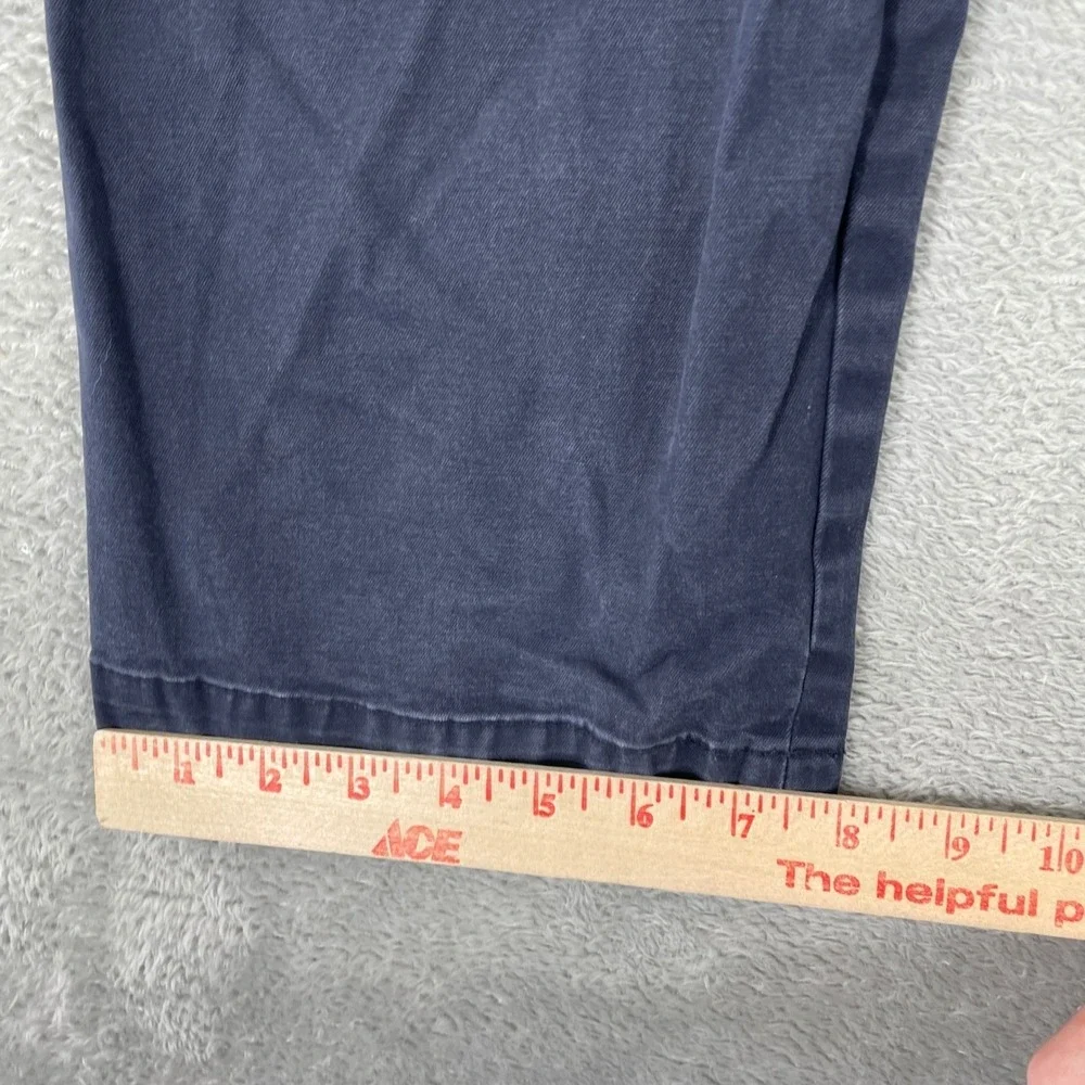 Banana‎ Republic Fulton Skinny Chino Mens 38x30 Navy Blue Stretch Cotton Pants